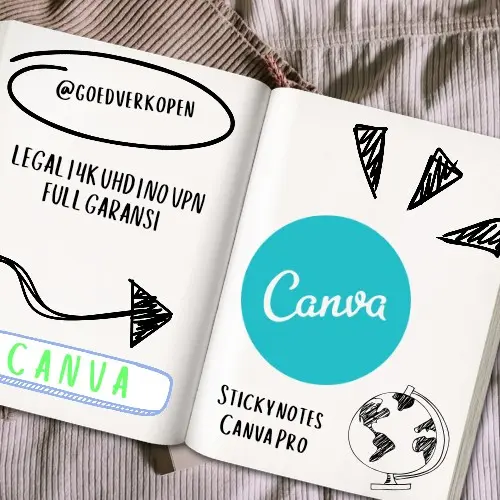 stiker speda canva anti air bahan premium