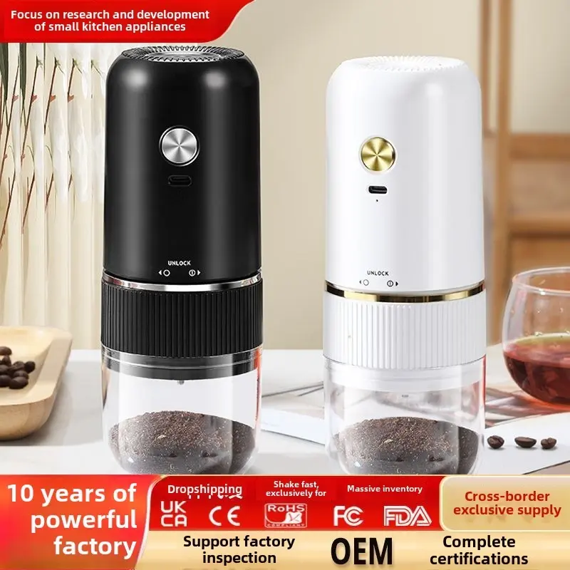 Máy Xay Cà Phê Cầm Tay Mini, Máy Xay Hạt Cà Phê Tay Quay, Để Sử Dụng Tại Nhà, Hoàn Hảo Cho Cà Phê Espresso Và Những Tình Nhân Thích Cà Phê!