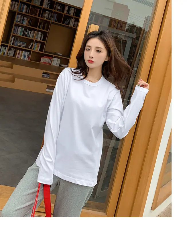 BAJU WANITA BAJU KAOS LENGAN PANJANG SLIM FIT / T SHIRT LONG SLEEVE SLIM FIT / KAOS HIJAB FRIENDLY 1