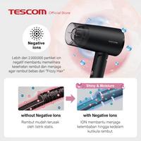 Gambar Tescom Gloss Pro Ionic Travel Hair Dryer / Pengering Rambut TD565ID dari Tescom Indonesia Kota Bekasi 4 Tokopedia