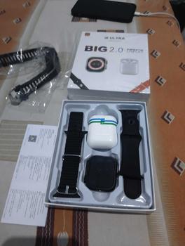 Product Review of [BELI 1 DAPAT 4] JAM SMARTWATCH I8ULLTTRA 2 TALI -TWS- JAM TANGAN FASHION - PELACAK KALORI - PELACAK DENYUT JANTUNG from B**e D**l ☠** 3