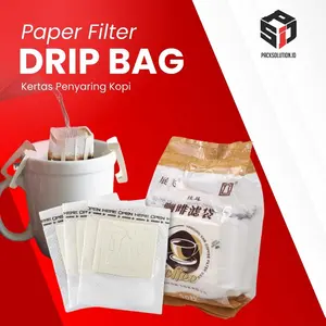 Drip Coffe Bag II Isi 50 pcs II Kertas Penyaring Coffe Manual II Filter Dipper Coffe