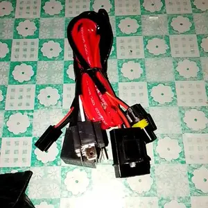 ORIGINAL Premium Kabel Relay Set Lampu HID Projie Projector Biled LED H4 Motor Mobil Car
