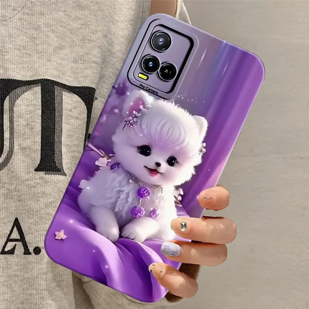 #BA02 Case Viv0 Y21 Y21s Y33s Y33T Y21A  Fashion Case Softcase Macaron Protect Camera Kesing Hp Casing Hp pelindung Hp Penutup Protection Lentur
