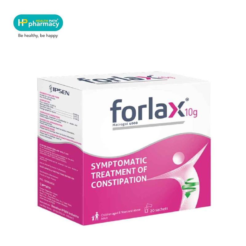 FORLAX POWDER 10G X 20 S SYMPTOMATIC TREATMENT OF CONSTIPATION forlax-powder-10g-x-20-s-symptomatic-treatment-of-constipation