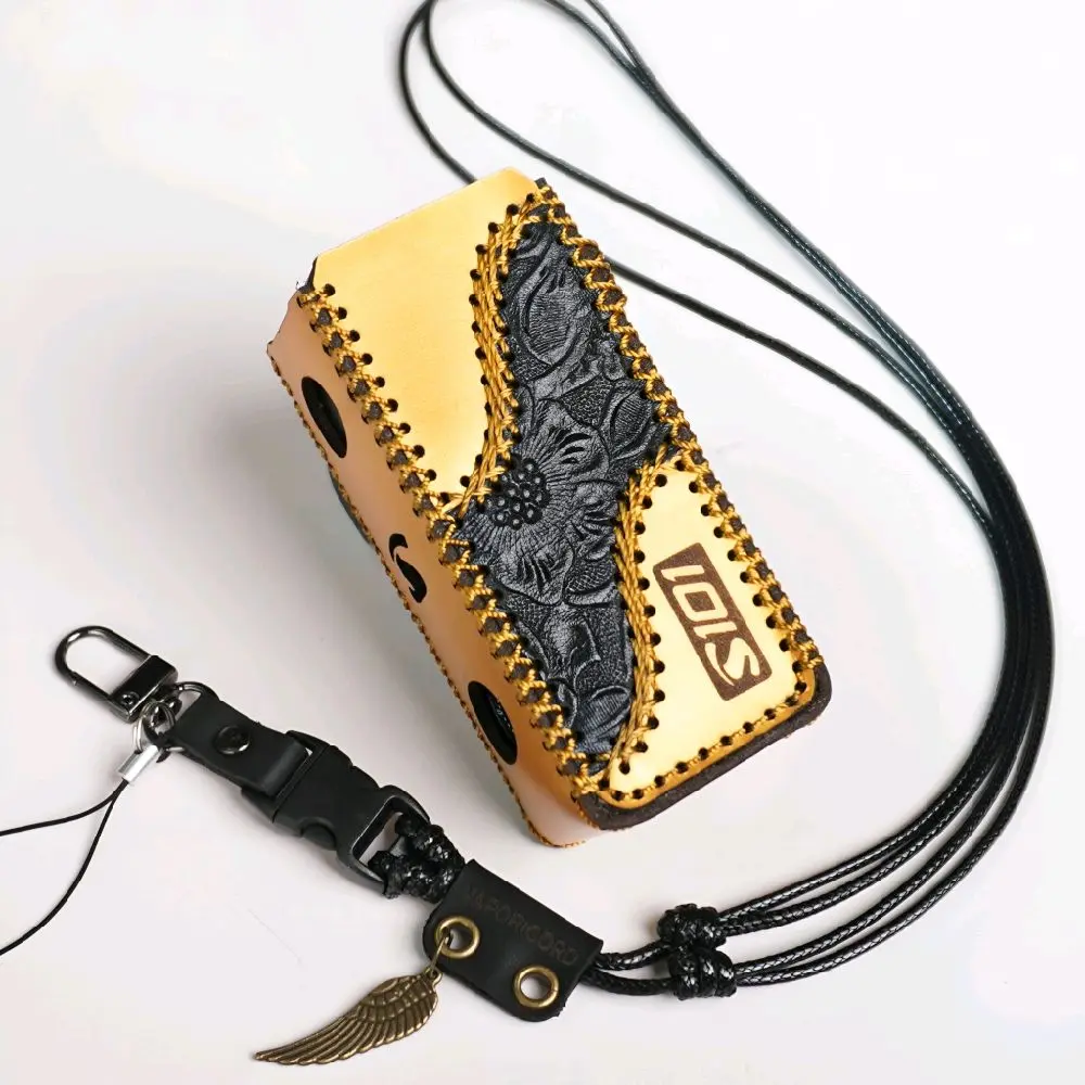 Sarung kulit asli jahitan handmade case S101 ada enam warna varian series oldy goldy