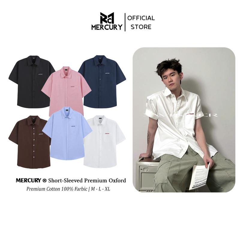 Áo Sơ Mi Tay Ngắn Oxford Thêu Passionate Phong Cách Hàn Quốc Oversized Nam Nữ Unisex Local Brand SM088