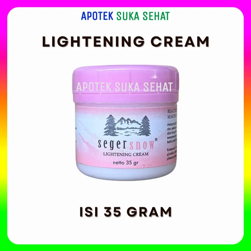 HASLIN SEGER SNOW PINK & KUNING 35GRAM - HAZELINE 1