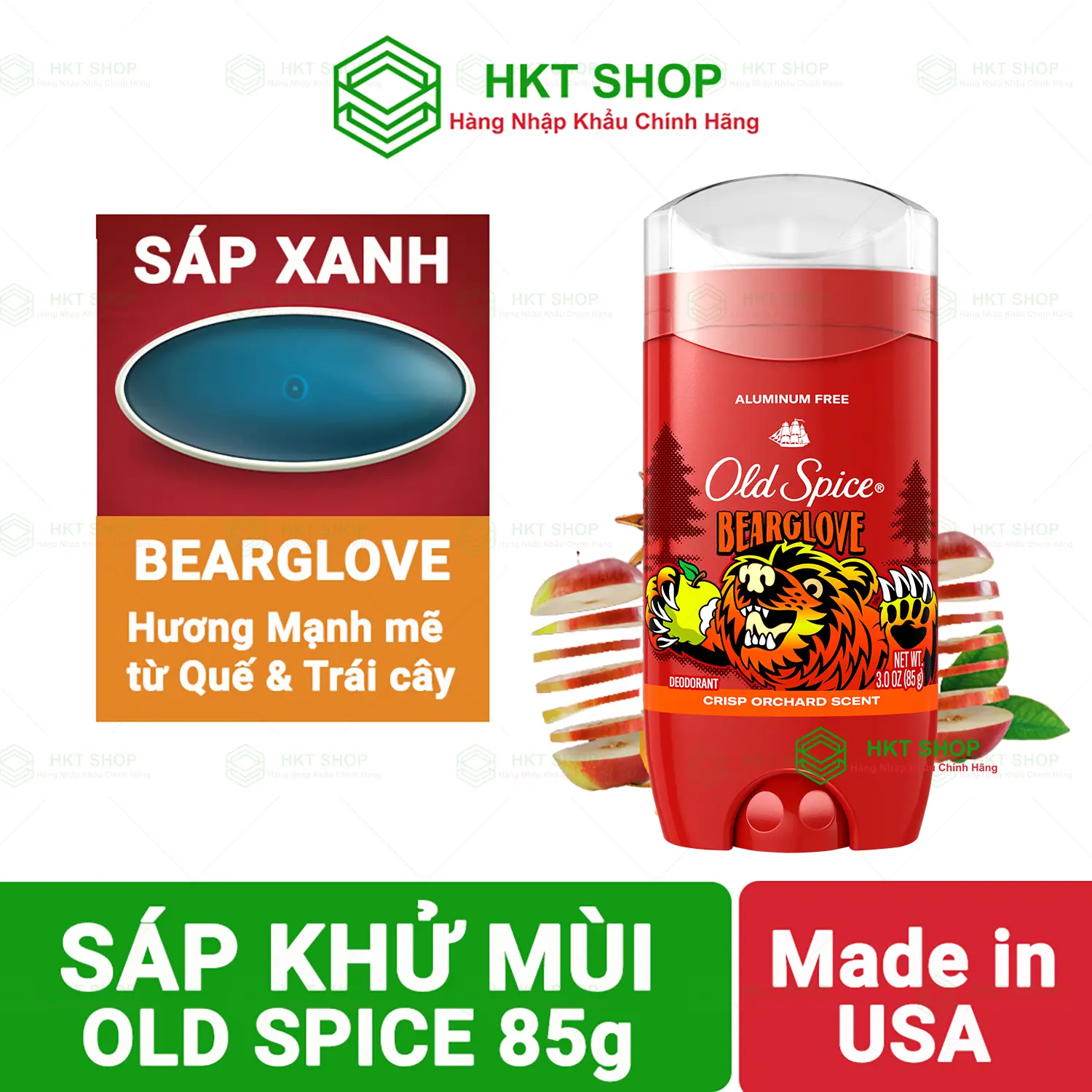 Bearglove 85G SápXanh