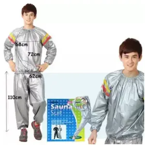 Baju Sauna Baju Olahraga Sauna Suit Jaket Sauna Suit Pembakar Lemak
