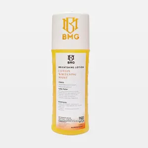BMG Lotion Ecer Night 100ML Brightening Kuning BPOM Ori Mencerahkan Melembutkan Pria & Wanita Handbody Memutihkan Kulit