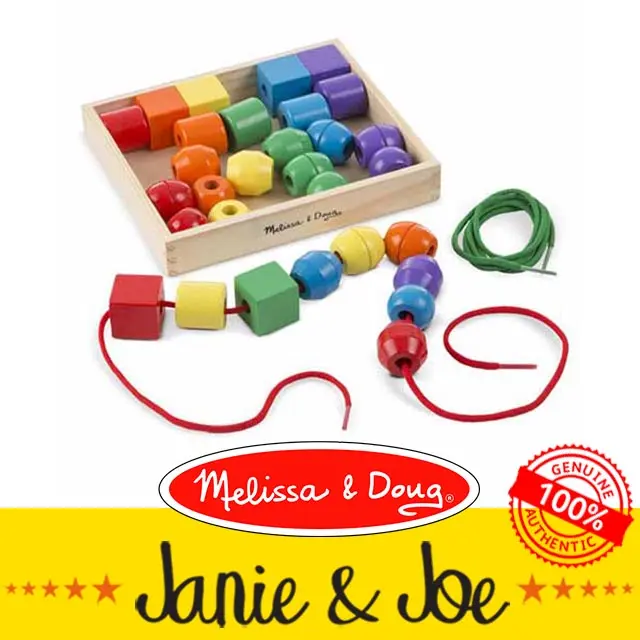 Bead Set Melissa And Doug Threading Beads Melissa Doug Primary