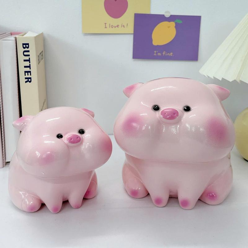 SIZE TO Heo đất tiết kiệm Má Phính size TO LỖ TRÒN siêu cute | quà tặng trang trí Tiệm Heo Soda