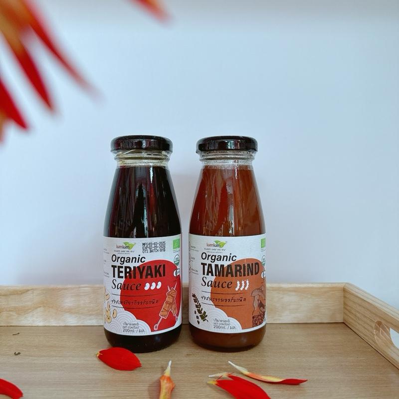 Sốt Teriyaki  + sốt Me cho bé trên 1 tuổi Lum Lum Thái lan ( hàng hữu cơ )
