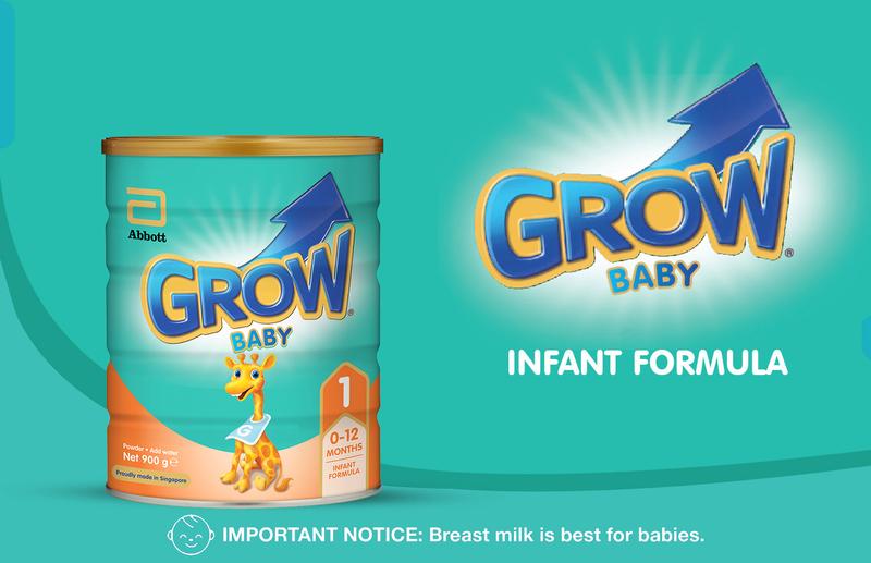 Product Introduction of GROW Infant Milk Formula for Babies - Stage 1 (0 - 12 months) - 900g 0