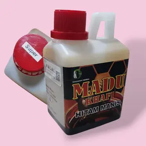 Madu Hutan Hitam Manis Super Premium Khafi Netto 500gr