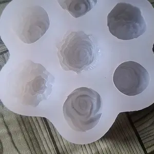 DIY Melati Cetakan / Cetakan Puding Fondant Silikon / Cetakan Jelly / Cetakan Buatan Tangan 3d Silikon Bunga Cetakan / Diffuser Aroma Bunga