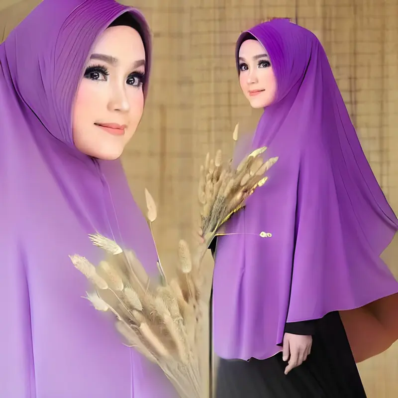 Kerudung Hijab Instant Nizam Bergo Jumbo (B) 2