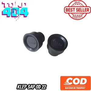 Karet pompa OD 22 - Klep pompa hitam