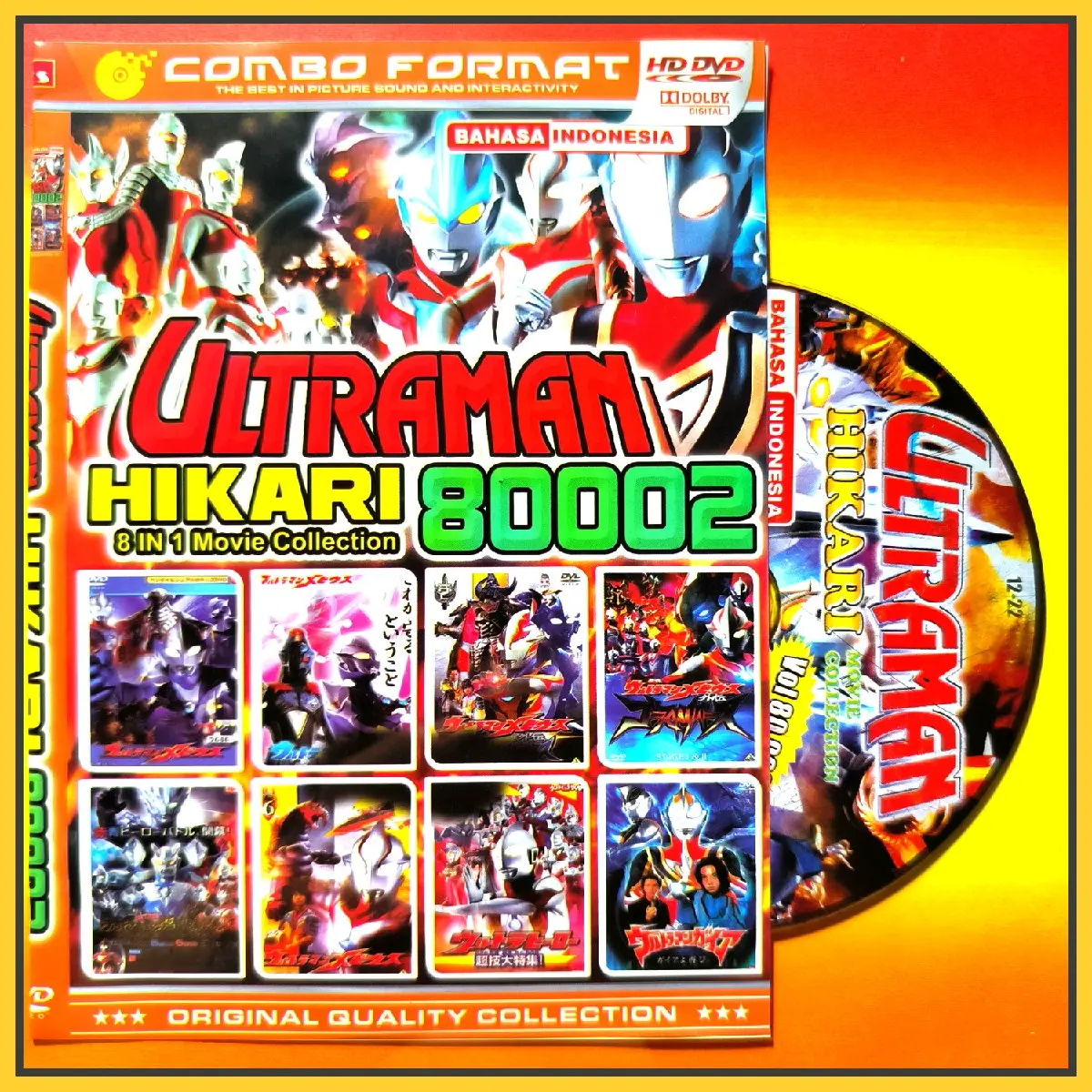 Kaset Film Kartun Anak Koleksi Ultraman Hikari Pilihan Terlaris Bahasa Indonesia