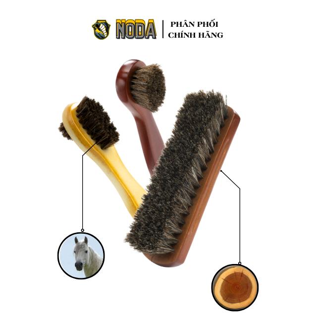  Bàn Chải Đánh Giày Lông Ngựa Đầu Tròn MINSU M2411 Dùng Để Lấy Xi Sáp Kem Vệ sinh Giày Da & Đồ Da Đánh Kẽ Chi Tiết Nhỏ 