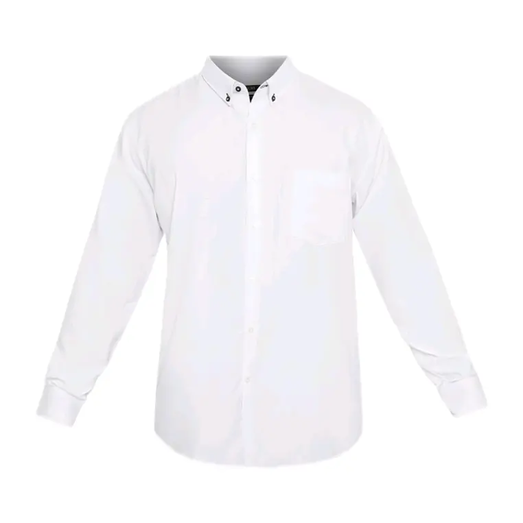 Kemeja Pria Lengan Panjang Polos Katun Casual Terlaris