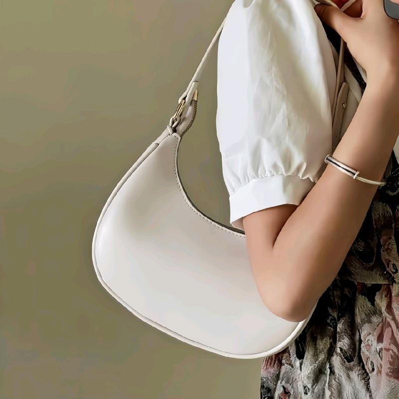 [BELI LOKAL] Moonbag Tas Bahu Wanita Selempang Cewek Murah - Tas Bulan Perempuan Viral - Shoulder Bag - Slingbag kekinian - Tebal - Resleting. 2