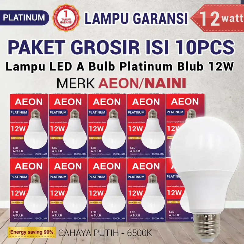 COD Paket Usaha Grosir 10pcs Bergaransi Lampu LED Bohlam Platinum Blub 5w 7w 9w 12w 18w 21w 25w Putih umur 15000jam COD lampu  led bola  lampu rumah lampu  led  5  watt lampu  5  watt  10pcs 4