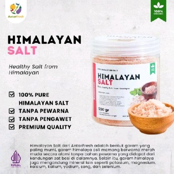 garam himalaya pink salt original 1 kg organik Natural 1