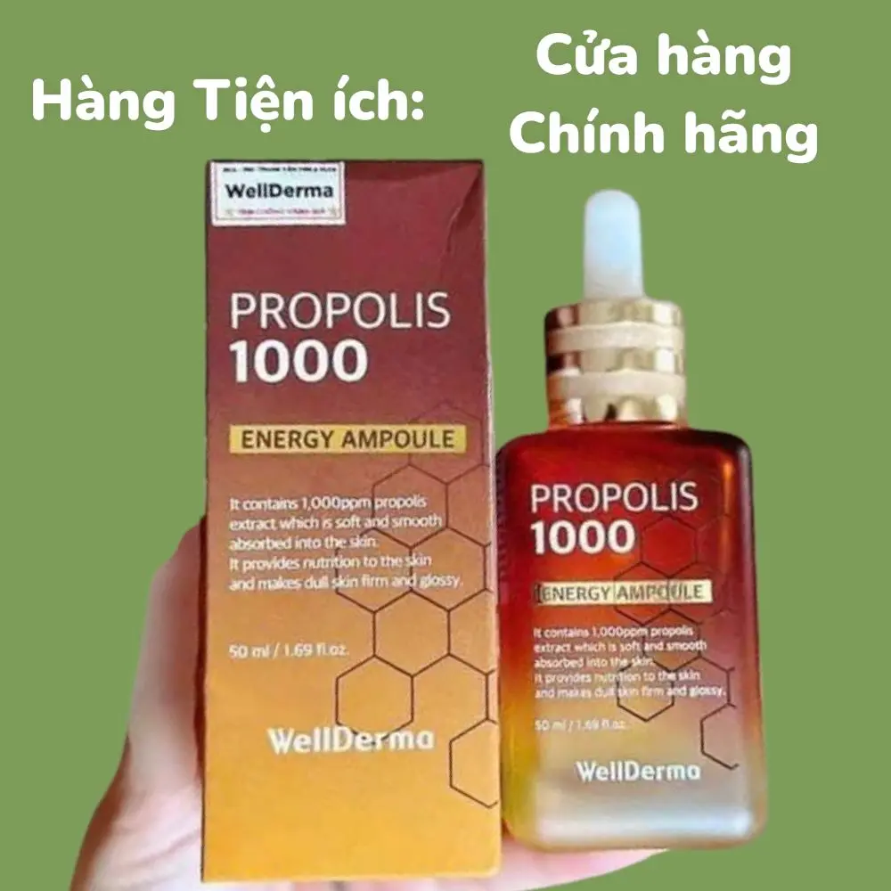 [ Hàng CTY] Serum keo ong  Wellderma Hàn Quốc Skincare Nữ