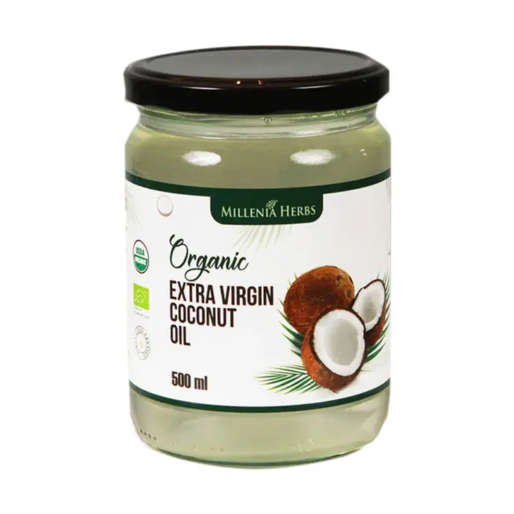 Millenia Herbs | Organic Extra Virgin Coconut Oil | 500ml