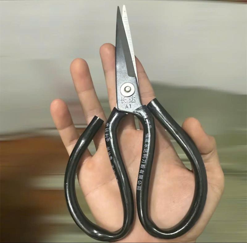 1 cây Kéo Cắt Đa Năng Màu Đen Thép Hợp Kim Siêu Bền, Kéo Làm Bếp, Kéo Cắt Đồ Ăn, Kéo Làm Cá.