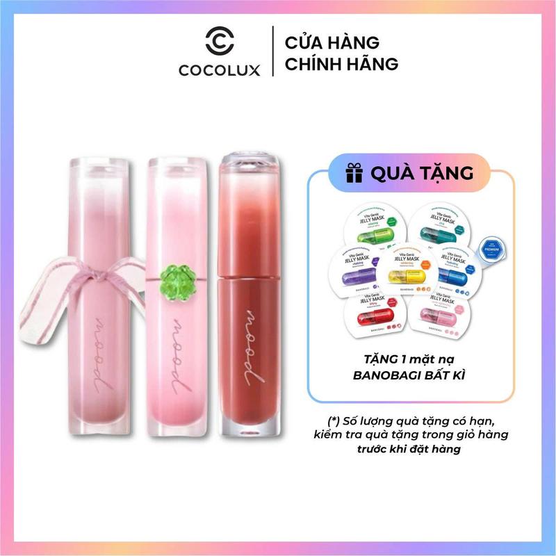 Son tint bóng Peripera Ink Mood Glowy Tint Ngọt Ngào Căng Bóng Mềm Mượt 4g