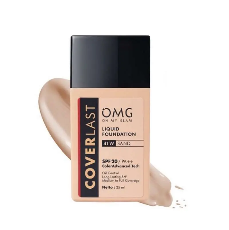 OMG Liquid Foundation Oh My Glam Coverlast 25ml