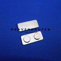 Gambar Magnet Untuk Papan Nama Name Tag Tas Dll Silver Ukuran 3 cm x 1,3 cm Harga Per Pasang - silver dari Heaven Kaufen Kota Malang 1 Tokopedia
