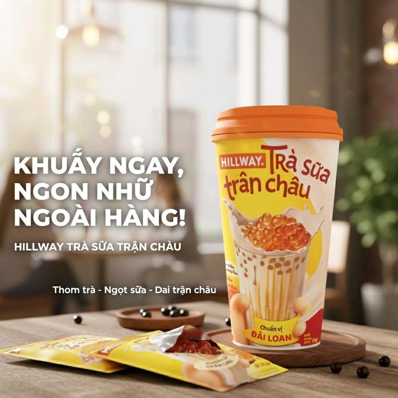  COM BO 20 LY TRÀ SỮA TRÂN CHÂU HOÀNG KIM trà sữa tự pha 