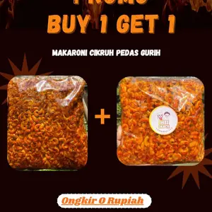 PROMO BELI 1 DIKIRIM 2 MAKARONI CIKRUH DAUN JERUK DARI KINANZE SNACK
