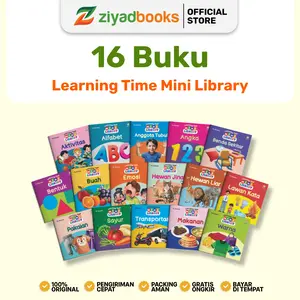 (16 Tema) Mini Library Pengenalan Kata Pertama Mencegah Speech Delay Buku Bayi 0 sampai 1 tahun Super Lengkap - Ziyadbooks
