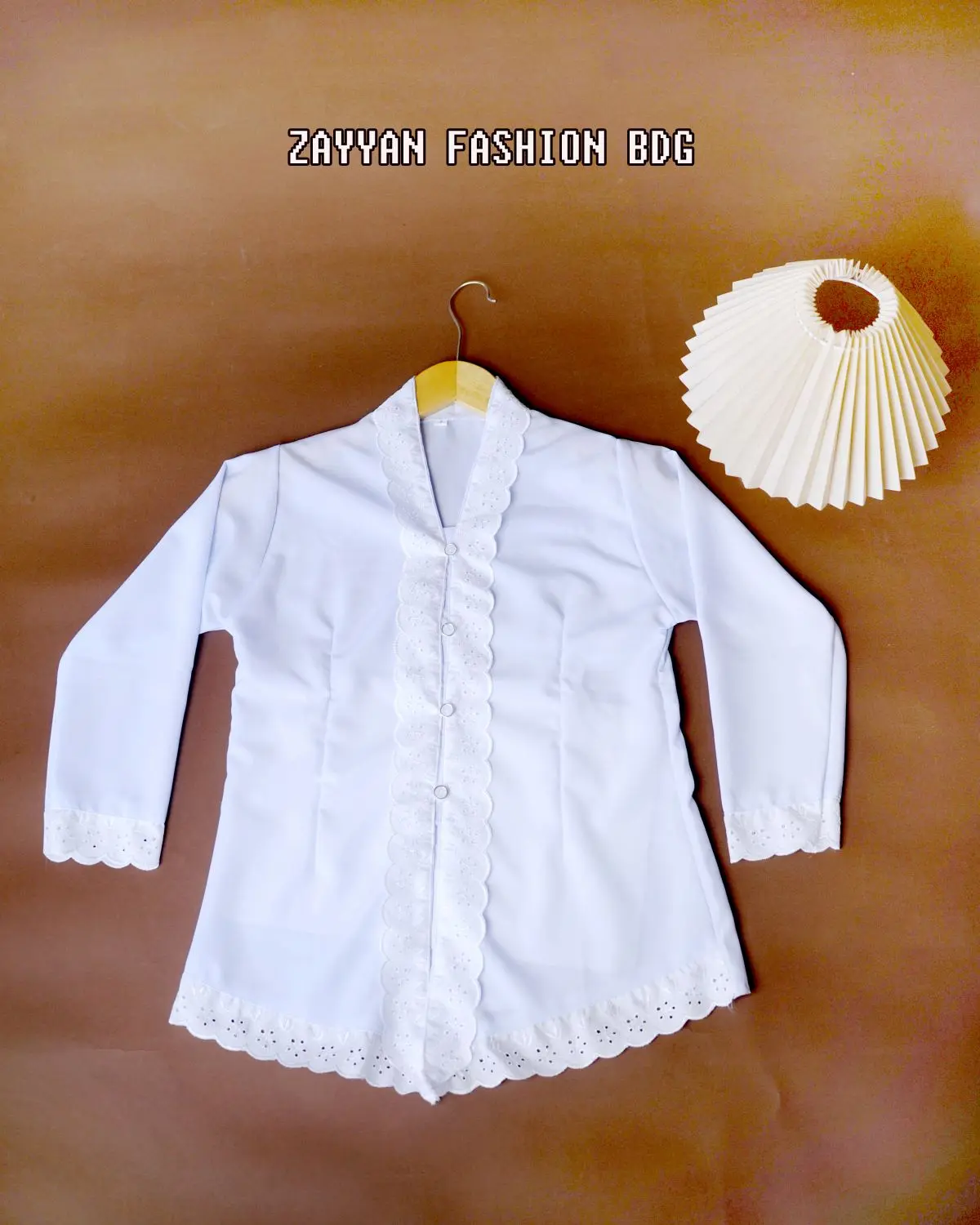 Atasan Kebaya Anak Perempuan/Seragam Putih TK-SD/Baju Adat Fashion Pakaian