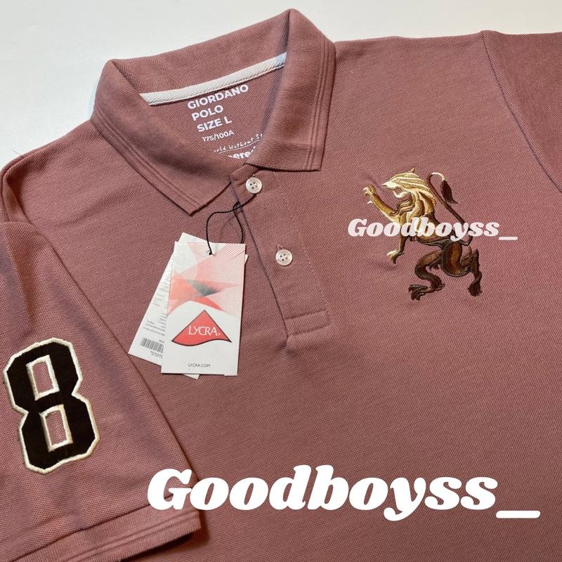 Product Introduction of BELI LOKAL - KAOS KERAH GRDANO FULL BORDIR PREMIUM QUALITY - Kaos Polo Shirt Pria Kaos Kerah | Giordano 3D Lion 35