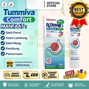 【A】Tummiva Herbal Gel-Nyaman, Ringan & Praktis Dibawa Ke Mana Saja