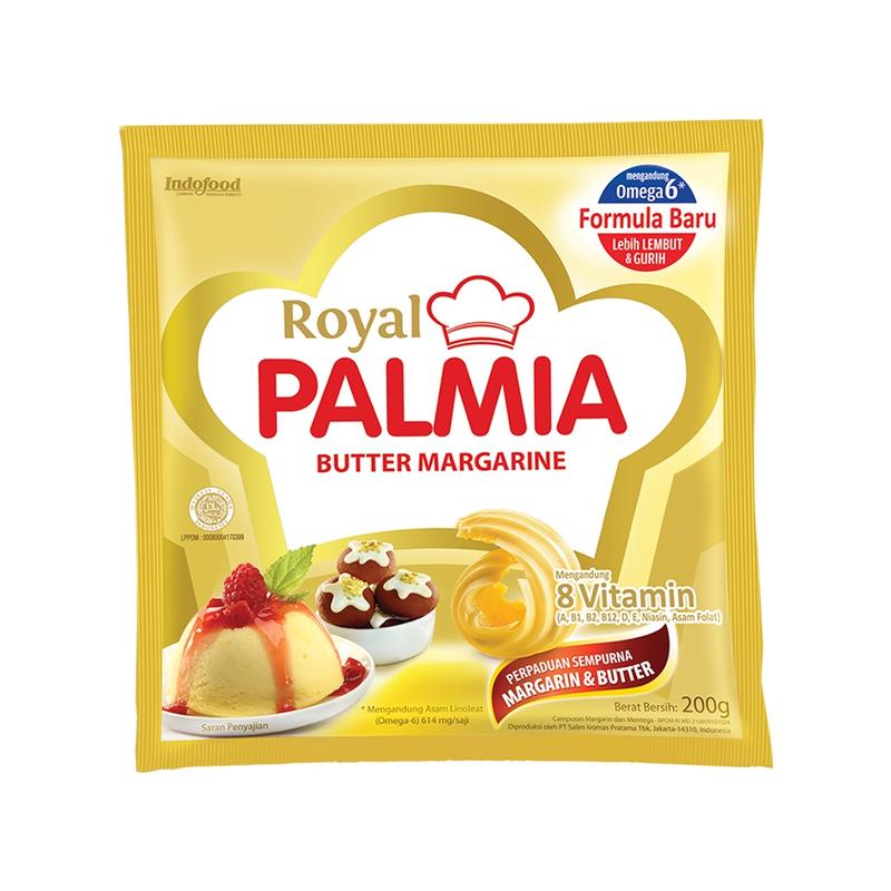 PALMIA ROYAL 200GR BUTTER MARGARINE CAMPURAN MENTEGA DAN BUTTER 2