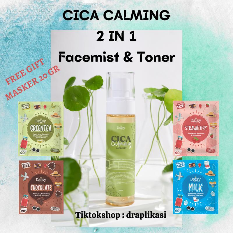 {FREE GIFT MASKER 20 GR} CICA CALMING FACEMIST & TONER