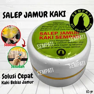 SEMPATI Salep Jamur Kaki 10gr Oles  Kaki Burung Atasi Jamuran Bubul Bengkak Luka Patah Borok