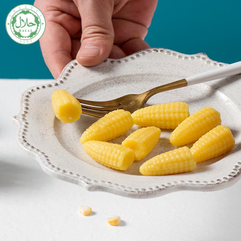 [HALAL]Candy Corn 500g Permen Lunak rasa Jagung ( Candy Corn ) Permen Jelly Rasa Jagung Bag Sweet 5