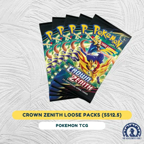 Crown Zenith Loose Booster Packs SS12.5 SWSH12.5 Sword and Shield Pokemon TCG