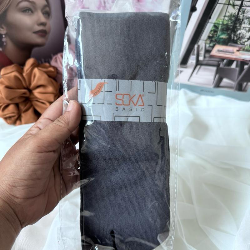 Kaos Kaki Soka Jempol Polos Ukuran L-XL untuk Muslim - Kaos Kaki Soka Polos Panjang Ukuran L XL 2