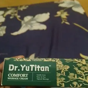 Dr.YuTitan Comfort Massage Cream 30g untuk Nodul Payudara Hiperplasia & Nyeri Payudara Krim Pijat Alami