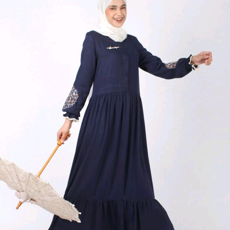 abaya Dannis terbaru kode a220317 exclusive BUTIKAIRIN Gamis 1