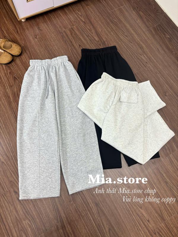  {Có Bản Nấm} Quần Nỉ Dáng Bom Thụng - Ảnh Chụp Thật Mia.Strore 